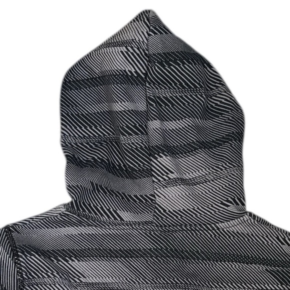 Under Armour Boys Hoodie Gray Black Logo Size 7 - Picture 9 of 12